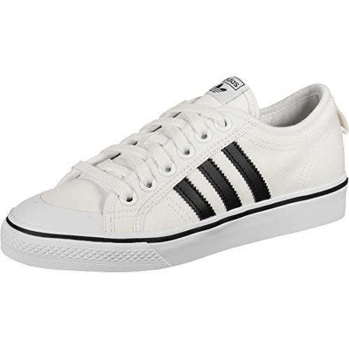 Adidas Nizza, Zapatillas Hombre, Blanco (Footwear White/Core Black/Footwear White 0), 46 EU