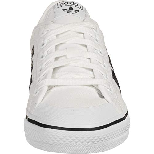 Adidas Nizza, Zapatillas Hombre, Blanco (Footwear White/Core Black/Footwear White 0), 46 EU