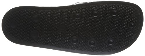 adidas Originals Adilette, Slide Sandal Hombre, Negro Black White Black, 43 EU