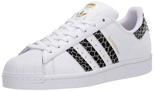 adidas Originals - Legado Superstar Mujer , Multi (blanco/negro/dorado metálico), 37.5 EU