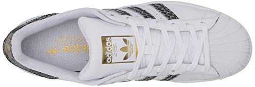 adidas Originals - Legado Superstar Mujer , Multi (blanco/negro/dorado metálico), 37.5 EU