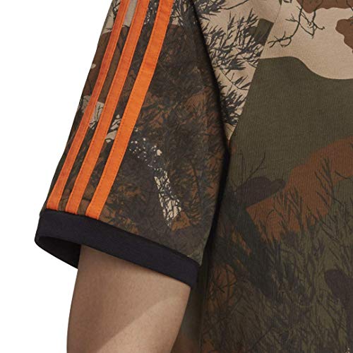 adidas Originals Men's Camo, Hemp/Brown/Green/Orange, S