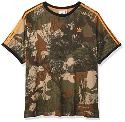 adidas Originals Men's Camo, Hemp/Brown/Green/Orange, S