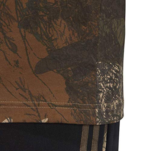 adidas Originals Men's Camo, Hemp/Brown/Green/Orange, S