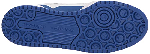 adidas Originals Women's Forum Bold Sneaker, White/White/Team Royal Blue, 11