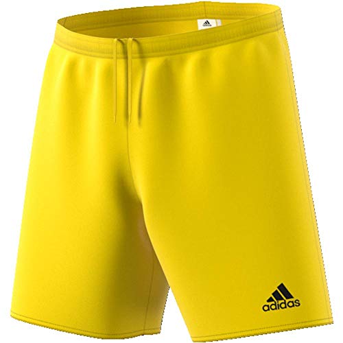 adidas Parma 16 Sho - Pantalón corto para Niños, Amarillo (Yellow/Black), 164