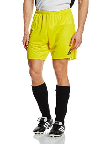 adidas Parma 16 Sho - Pantalón corto para Niños, Amarillo (Yellow/Black), 164