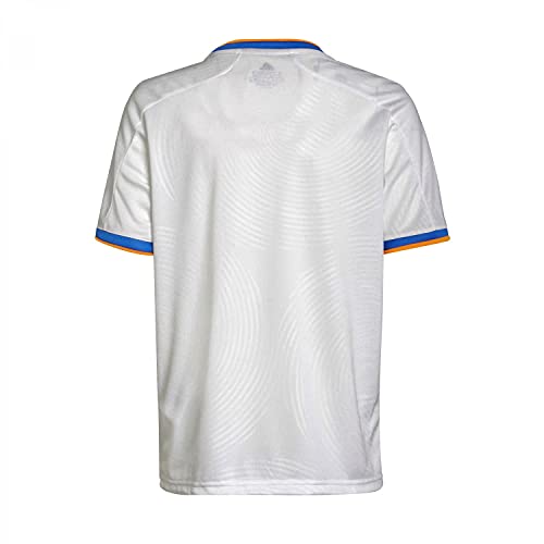 adidas Real H JSY Y T-Shirt, Boys, White, 1516