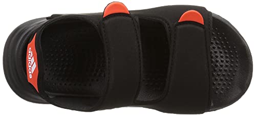 adidas Swim Sandal C, Sandalias Deportivas, NEGBÁS/NEGBÁS/FTWBLA, 33 EU