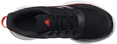 adidas TENSAUR Run K, Zapatillas de Running, NEGBÁS/HIEMET/Carbon, 35.5 EU