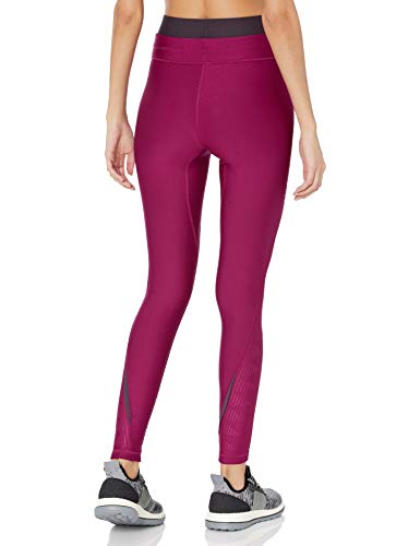 adidas Women's Alphaskin Long Tight Cold.RDY, Power Berry, M