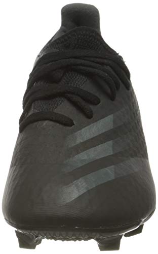 adidas X GHOSTED.3 FG, Zapatillas de fútbol Hombre, NEGBÁS/NEGBÁS/GRISEI, 44 2/3 EU