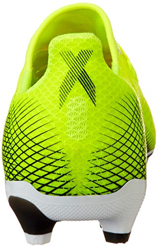 adidas X GHOSTED.3 MG, Zapatillas de fútbol Hombre, Amasol/NEGBÁS/AZUREA, 41 1/3 EU