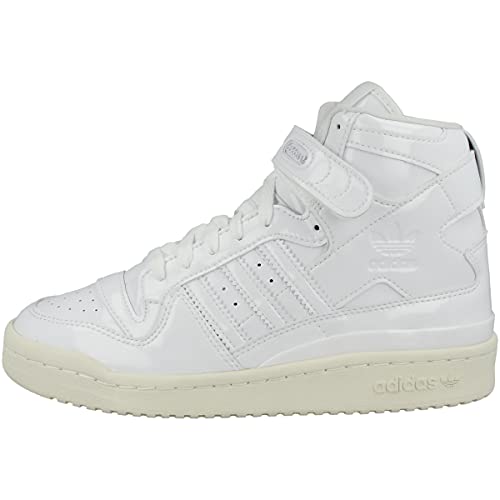 adidas Zapatillas altas para mujer High Forum 84 High, Cloud White Off White Core Black G58066, 36 2/3 EU