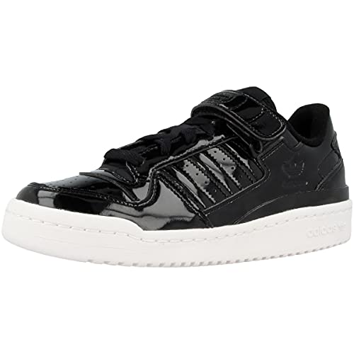 adidas Zapatillas bajas para mujer Low Forum, color Negro, talla 43 1/3 EU