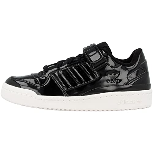 adidas Zapatillas bajas para mujer Low Forum, color Negro, talla 43 1/3 EU