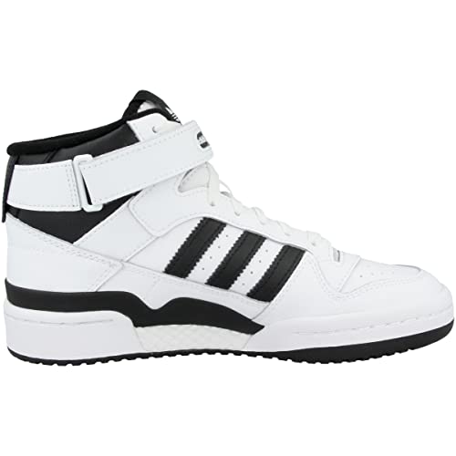 adidas Zapatillas unisex para niños Mid Forum Mid, Cloud White Core Black Cloud White Fz2083, 36 2/3 EU