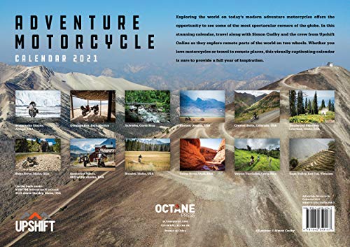 Adventure Motorcycle Calendar 2021