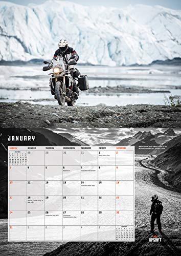 Adventure Motorcycle Calendar 2021