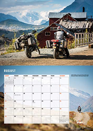 Adventure Motorcycle Calendar 2021