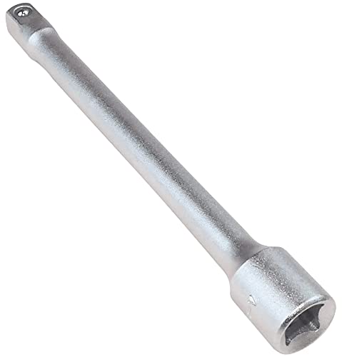 AERZETIX - Extensión alargador de punta recto - 1/4x100mm - para llave de carraca vaso atornillado con 4 lados - en acero CR-V - C47252