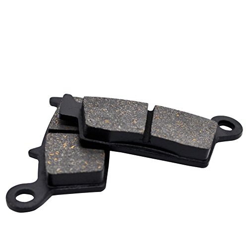 AHL Motocicleta Pastillas de Freno Trasero para CR 125/250/500 RH/RJ/RK/RL/RM/RN/RP/RR/RS/RT/RV/RW/RX/RY/R1 1987-2001 (Semi metal)