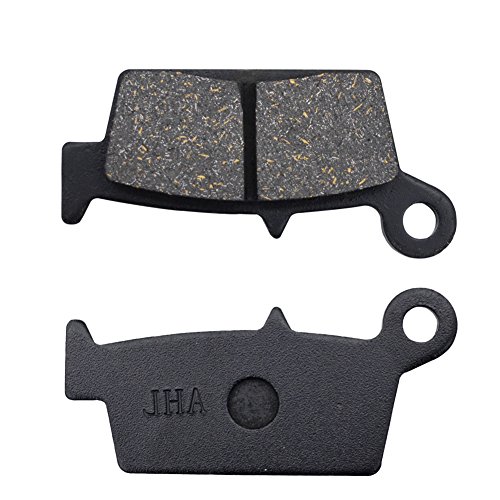 AHL Motocicleta Pastillas de Freno Trasero para CR 125/250/500 RH/RJ/RK/RL/RM/RN/RP/RR/RS/RT/RV/RW/RX/RY/R1 1987-2001 (Semi metal)