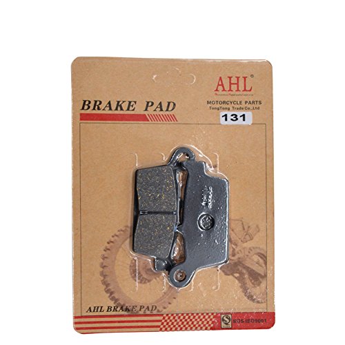 AHL Motocicleta Pastillas de Freno Trasero para CR 125/250/500 RH/RJ/RK/RL/RM/RN/RP/RR/RS/RT/RV/RW/RX/RY/R1 1987-2001 (Semi metal)