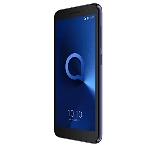 Alcatel 5033D 1 2019, Smartphone - Pantalla 5" - Cámara trasera 5MP y frontal (selfie) 2MP - Memoria 8GB ROM + 1 RAM - Azul [Versión ES/PT]