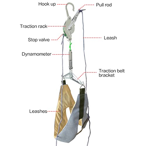 ALLWIN Cuello Camilla Ortopédica Cervical Dispositivo De Tracción del Cuello Cervical Osteocondrosis Cervical Ortesis De Estiramiento De La Columna Soporte para El Cuello