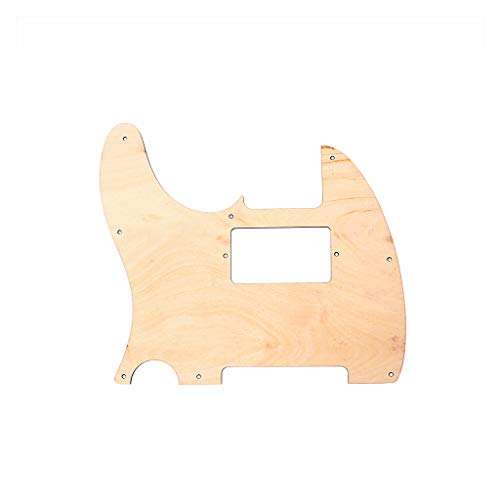 Alnicov Golpeador de guitarra Tele de 8 agujeros estilo floral Humbucker PickGuard reemplazo para Fd Standard Telecaster parte