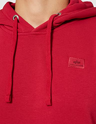 ALPHA INDUSTRIES X-Fit Hoody Sudadera, RBF Red, 3XL para Hombre