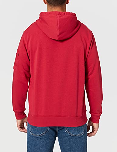 ALPHA INDUSTRIES X-Fit Hoody Sudadera, RBF Red, 3XL para Hombre