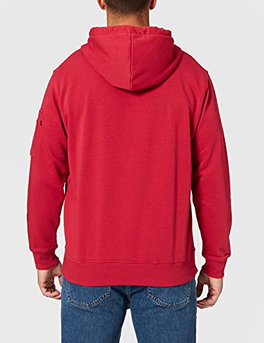 ALPHA INDUSTRIES X-Fit Hoody Sudadera, RBF Red, 3XL para Hombre
