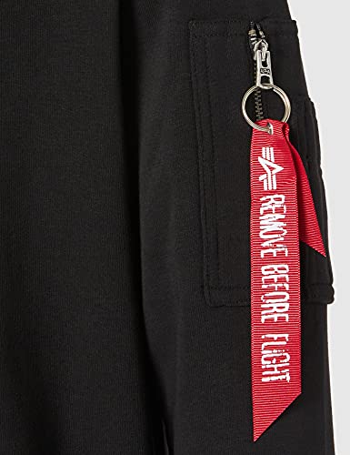 ALPHA INDUSTRIES X-Fit Sweat Sudadera, Black, M para Hombre