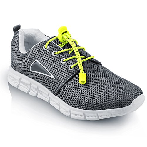 ALPHAPACE PACE LOCKS Cordones elásticos, cordones de zapatos sin nudo, cordones de cierre rápido para deporte, para jóvenes y mayores, 120cm