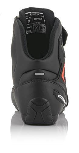 Alpinestars 25102199003-42 Hombre Botas de motociclista, Negro/Gris/Camo/Rojo/Fluor, 42 EU