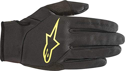 Alpinestars Cascade Gore Windstopper Glove Guantes, Hombre, Ácido Negro Amarillo, S