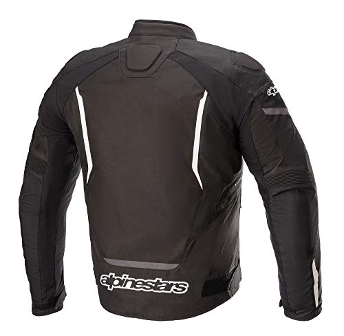 Alpinestars Chaqueta moto T-jaws V3 Waterproof Jacket Black White, BLACK/WHITE, XL