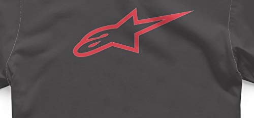 Alpinestars Hombre Ageless Classic tee Camiseta Not Applicable, Negro (Black/Red 1030), Medium