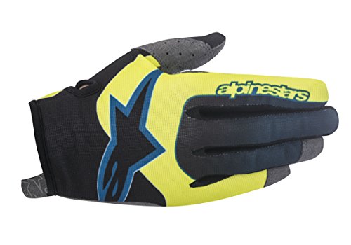 Alpinestars Hombres Guantes de Vector, Hombre, Color Acid Yellow Black, tamaño XX-Large