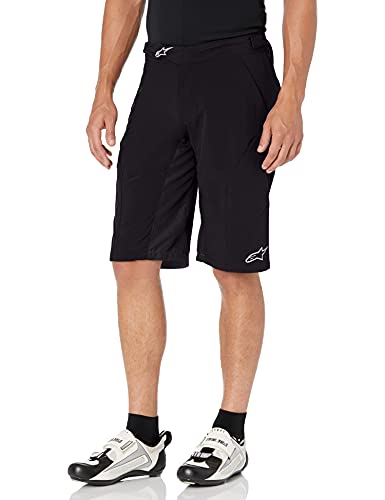 Alpinestars Pantalones Cortos Hyperlight 2 para Hombre, Hombre, Pantalones Cortos, AP30HYPB30, Negro, 30