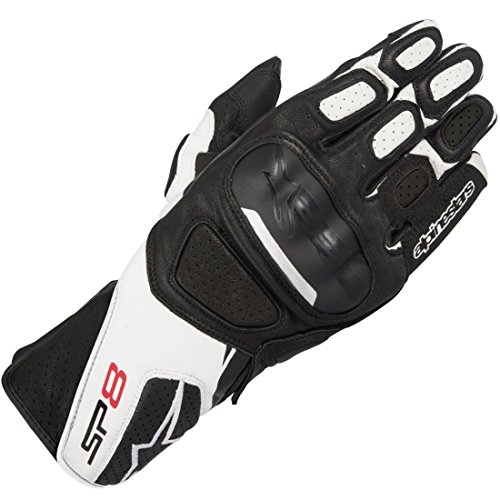 Alpinestars SP-8 V2 Guantes Negro Blanco M