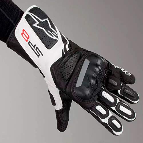 Alpinestars SP-8 V2 Guantes Negro Blanco M