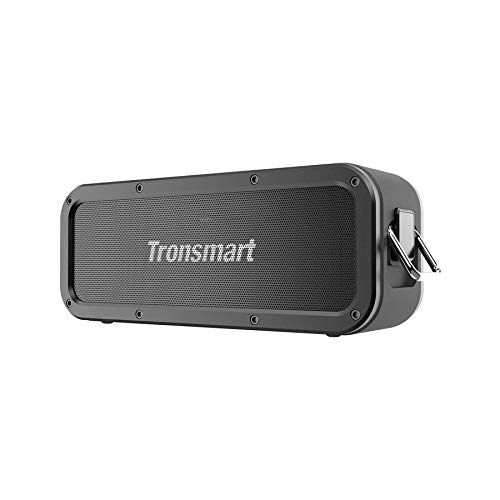 Altavoz Bluetooth Potente, Tronsmart Force 40W Altavoz inalámbrico Portátil, Waterproof IPX7, Efecto de Triple Bajo, Doble Driver, 15 Hora de Reproducción, NFC, Asistente de Voz para Viaje, Fiesta