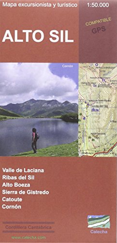 Alto Sil : mapa excursionista y turístico, E 1:50.000