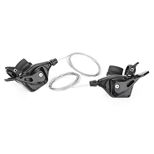 Alupre 1 par Triple Speed ​​Gear Shift Bicicletas Desviador Izquierda/Derecha Shifter (3x9Speed)