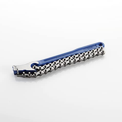 Alyco 111340 Llave Ajustable con Engranaje Lateral, Azul