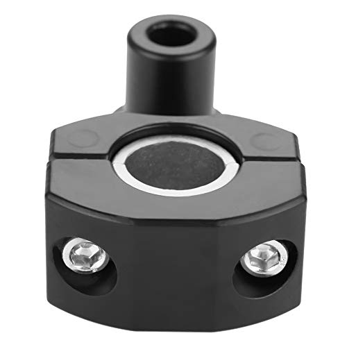 Alzas Manillar 28mm-Duokon Motocicleta Universal Manillares Elevadores Manillar Abrazaderas Elevador 12 mm o 28 mm (Negro)