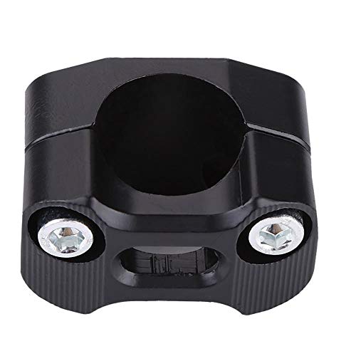 alzas manillar de 22 a 28-Abrazadera elevadora de manillar de motocicleta Duokon, aleación de aluminio 28 mm 1 1/8 "abrazaderas de montaje de barra gruesa para manillar de motocicleta elevador(negro)